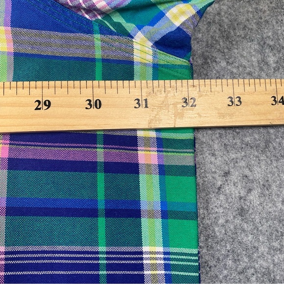 Polo by Ralph Lauren Men's Multicolor Plaid Dress Shirt, Long Sleeve, Size 3XB - Picture 9 of 14